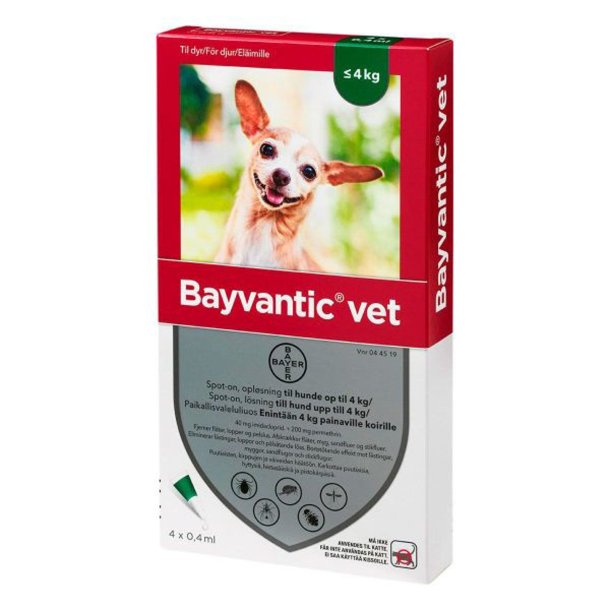 Bayvantic Hund (under 4kg)