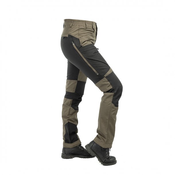 Active Stretch Pants, Lady - Brown