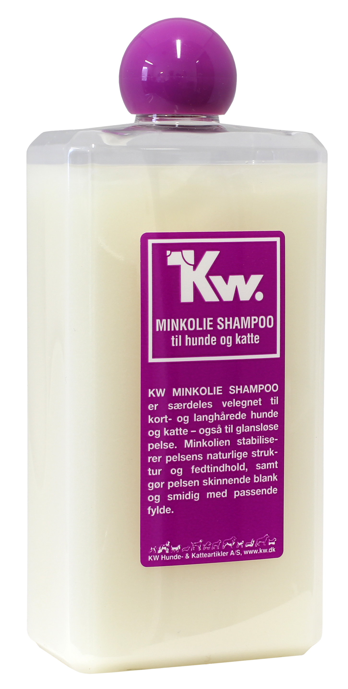 KW Minkolie Shampoo - Shampoo balsam - Secas hundecenter - Hirtshals hundepension v/Rene Jürgensen